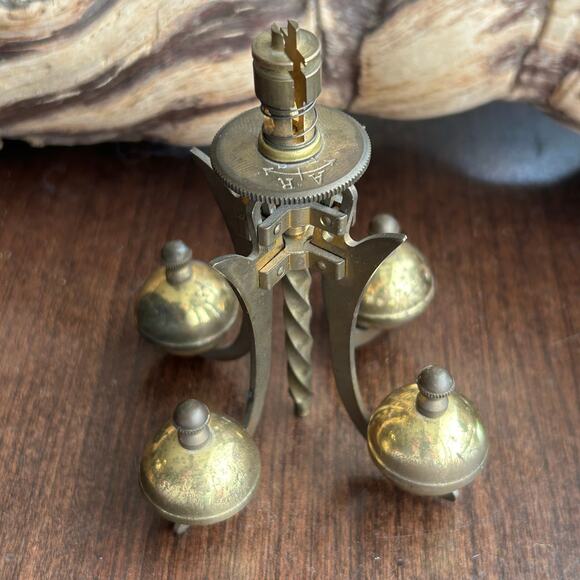 Vintage German 400 Day Anniversary Dome Clock Brass Pendulum - Picture 5 of 7